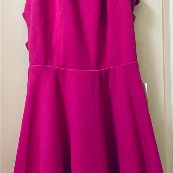 Lulus Call Back Backless Skater Dress Fuschia NWT - Picture 5 of 12